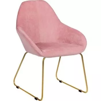 Кресло R-home Kent розовый/Линк золото