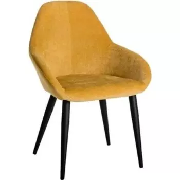 Кресло R-home Kent желтый/черный