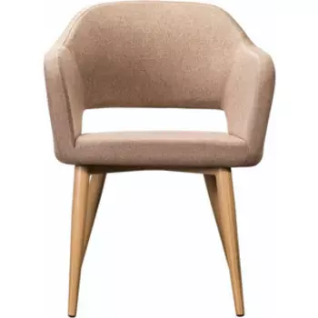 Кресло R-home Oscar Сканди браун/натур