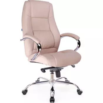 Кресло руководителя Everprof Kron M Кожаное Бежевый