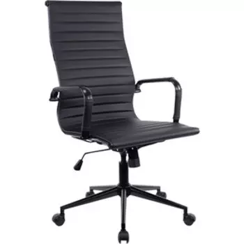 Кресло руководителя Everprof Rio Black T Экокожа Черный