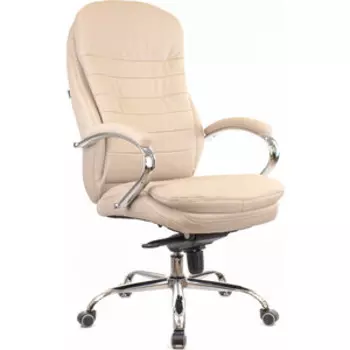 Кресло руководителя Everprof Valencia M Кожаное Бежевый
