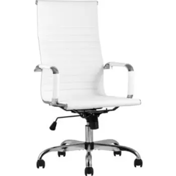 Кресло руководителя TopChairs City D-101H white