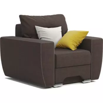 Кресло Шарм-Дизайн ЕвроШаг шоколадная рогожка