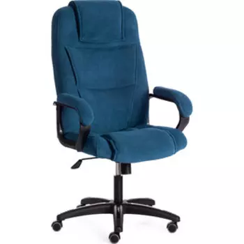 Кресло TetChair Bergamo (22) флок синий 32