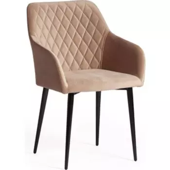 Кресло TetChair Bremo (mod. 708) ткань/металл бежевый barkhat 5 / черный