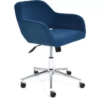 Кресло TetChair Modena флок синий 32