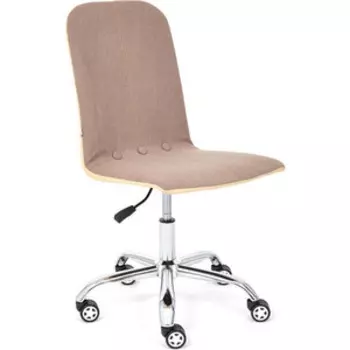 Кресло TetChair Rio экошерсть/кож/зам коричневый/бежевый 1811-5/36-34