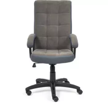 Кресло TetChair Trendy флок/ткань серый 29/TW-12