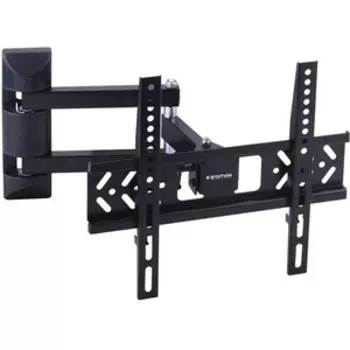Кронштейн для телевизора Kromax PIXIS-XS черный 22''-55'' макс.30кг настенный поворотно-выдвижной и наклонный