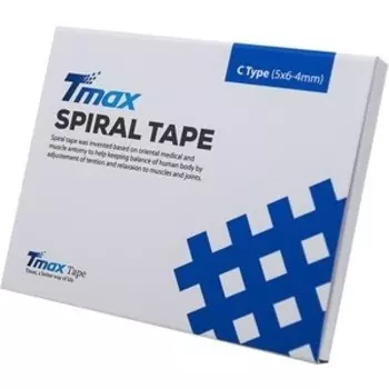 Кросс-тейп Tmax Spiral Tape Type C (20 листов) 423730 телесный
