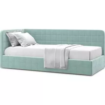 Кровать Агат Tichina 120 Velutto 14 левая