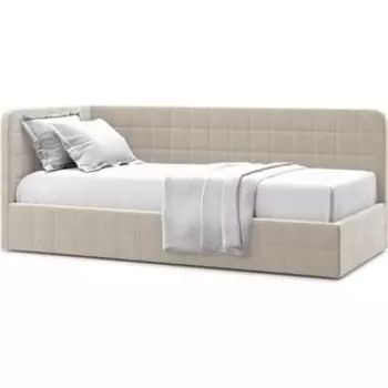 Кровать Агат Tichina 120 Velutto 17 левая