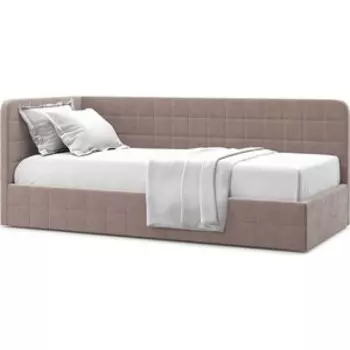 Кровать Агат Tichina 90 Velutto 22 левая