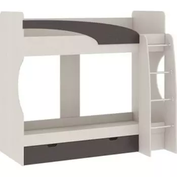 Кровать Атлант Карамель 77-02 сосна карелия, Бодега темный