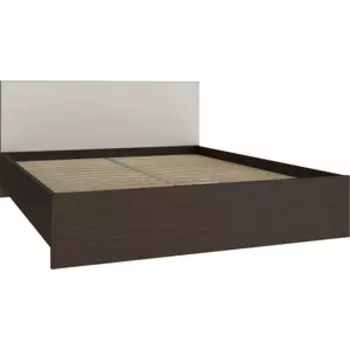 Кровать Compass Анастасия АН-23К (с ламелью и опорами) венге луизиана/мисандея стоун 190x160