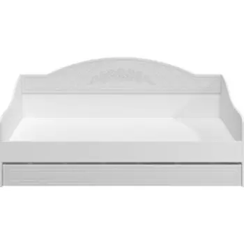 Кровать Compass Соня Премиум СО-25К белый структурный/белое дерево