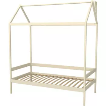 Кровать-домик Можга Красная Звезда Р424 Э слоновая кость эмаль