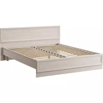 Кровать двойная Моби Бьянка 502 160 ясень анкор/ясень анкор арктик