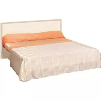 Кровать двойная Олимп 06.15.-03 Розалия вудлайн кремовый/золотой ясень