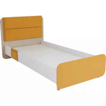 Кровать Ивару Манго 3 белый/охра