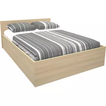 Кровать МДК КР12 дуб млечный