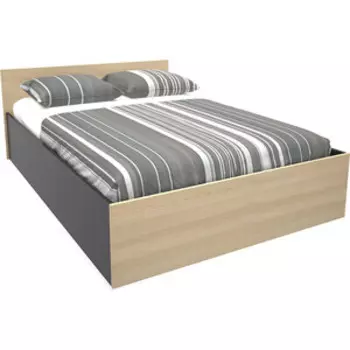 Кровать МДК КР12 венге/дуб млечный