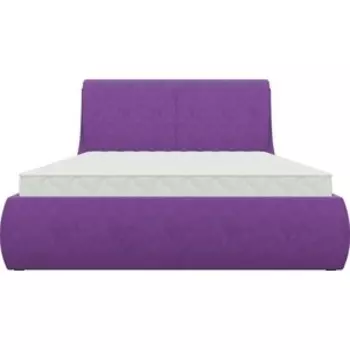 Кровать Мебелико Принцесса микровельвет фиолетовый