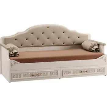 Кровать Моби Флоренция 11.07 ясень анкор светлый 80х190