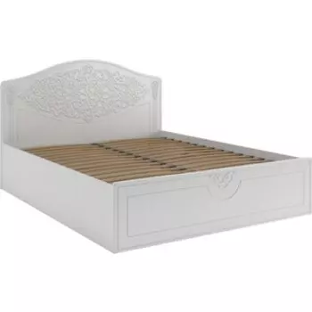 Кровать с ламелями и подъемным механизмом Compass Ассоль АС-30К 160x200 белое дерево