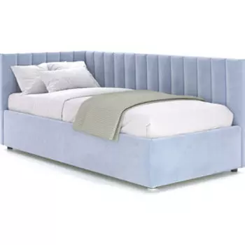 Кровать с подъемным механизмом Это мебель Negga Mellisa 180 Угловая ЛЕВАЯ Velutto 50 (НФ-00010711)