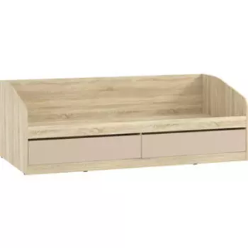 Кровать Сильва Акварель НМ 041,50 капучино/дуб сонома (SLV101557)