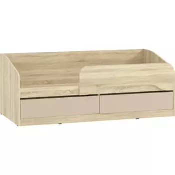 Кровать Сильва Акварель НМ 041,54-01 капучино/дуб сонома (SLV101569)