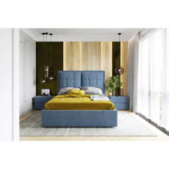 Кровать Сильва Ester 1400 модель 311 галакси лайт 22 (SLV101787)