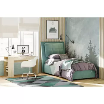 Кровать Сильва Ester 900 модель 311 ультра минт (SLV101784)