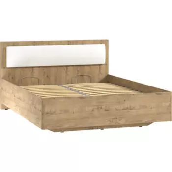 Кровать Сильва НМ 011.54 Virginia к/з бум айс дуб бунратти