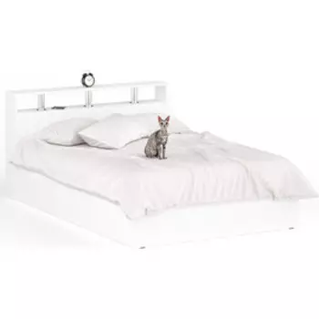 Кровать СВК Камелия 140х200 белый (1022166)