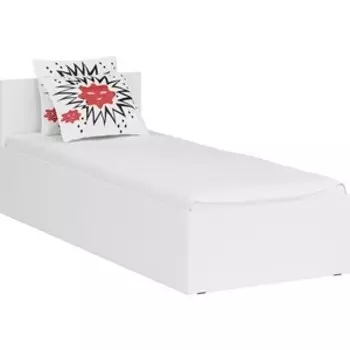 Кровать СВК Стандарт 80х200 белый (1024221)