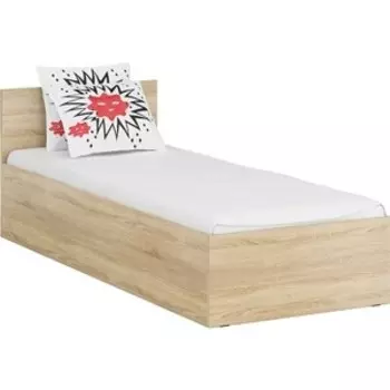 Кровать СВК Стандарт 80х200 дуб сонома (1024235)