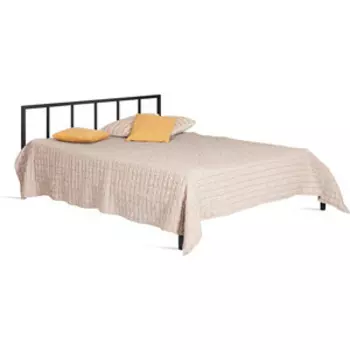 Кровать TetChair Bruno металл, 160*200 см, черный (20686)