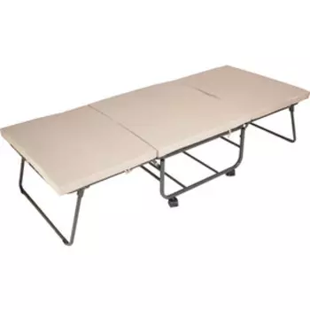 Кровать-трансформер Ольса Кристин каркас черный/ткань бежевая с940