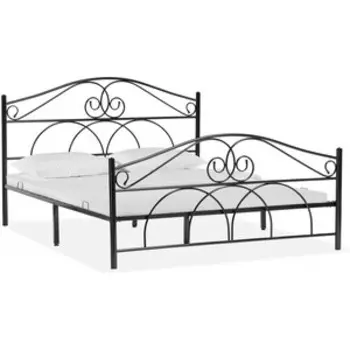 Кровать Woodville Морика 160х200 черная (482083)