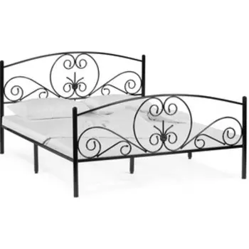 Кровать Woodville Нерика 180х200 черная (482089)