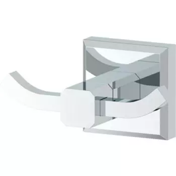 Крючок двойной Artwelle Hagel хром (9925)