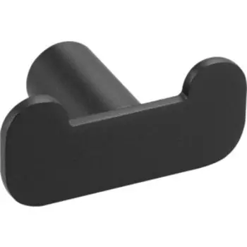 Крючок двойной Mediclinics Aura черный матовый (AI2318B)