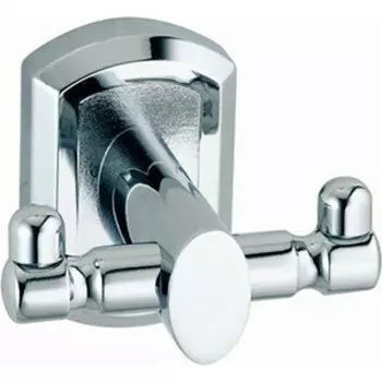 Крючок двойной Wasserkraft Oder хром (K-3023D)