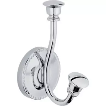 Крючок Fixsen Adele хром, двойной (FX-55005)