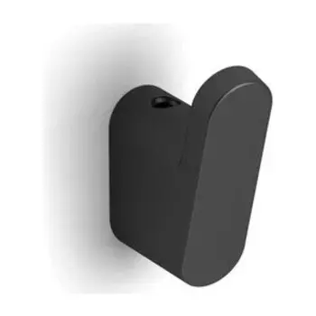 Крючок Langberger одинарный, черный (33031A-BP)