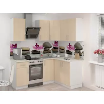 Кухня БАРОНС ГРУПП Лира 6 Береза снежная