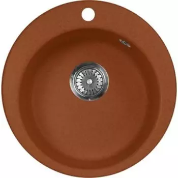 Кухонная мойка AquaGranitEx M-05 (307) терракот